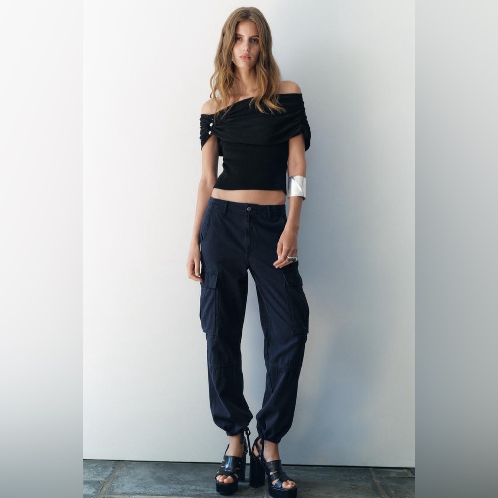 Zara slim fit cargo pants